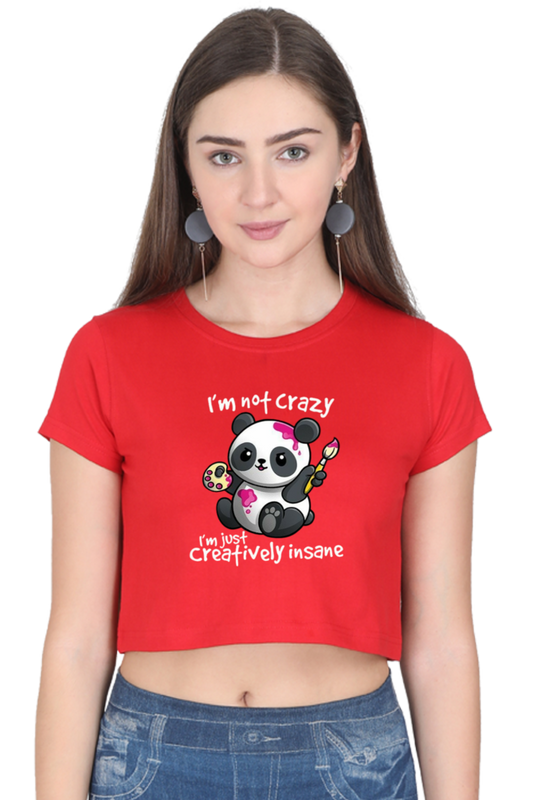 ZYREX PANDA PRINT TOP