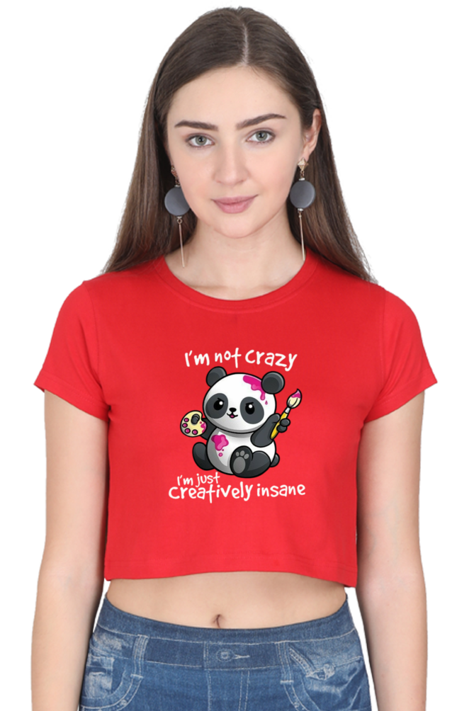 ZYREX PANDA PRINT TOP