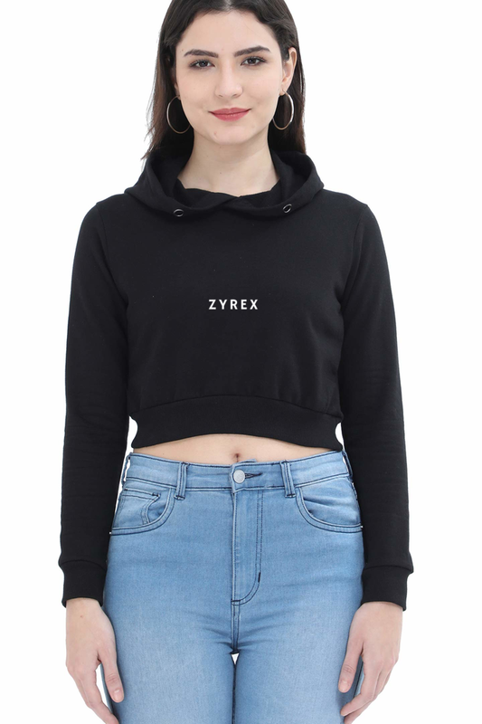 Zyrex Women’s Crop Hoodie